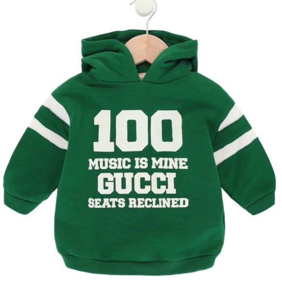 Gucci Music Is Mine Hoodie Kids Size 24 Months - Picture 1 of 13